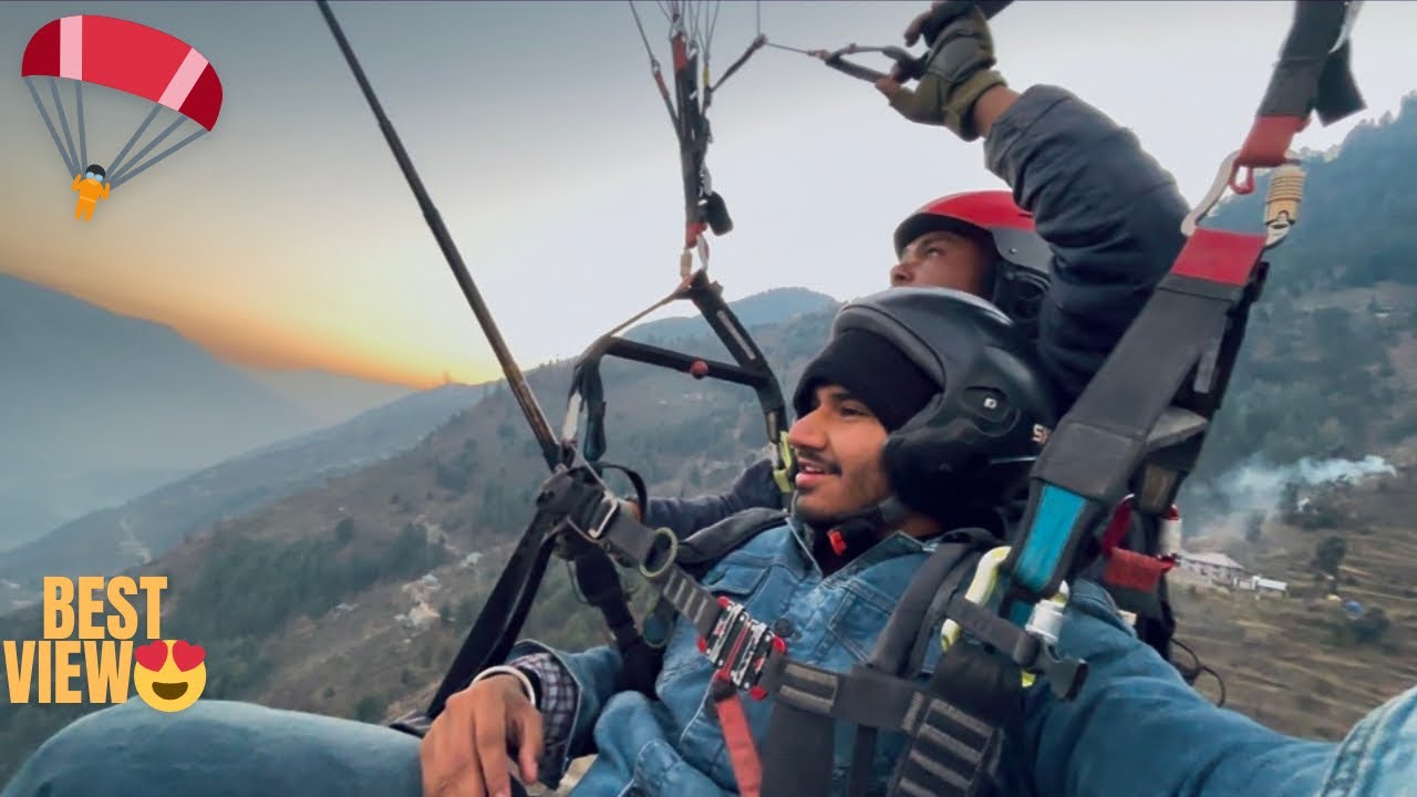 Paragliding 🪂 || Day-2(😍New Hotel )