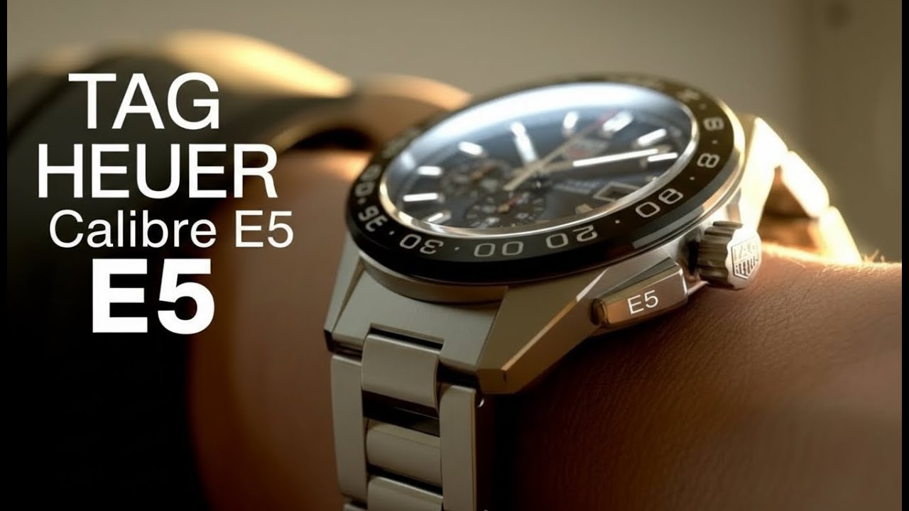 Утечка информации о TAG Heuer Calibre E5! Дата выхода, цена и основные обновления.
