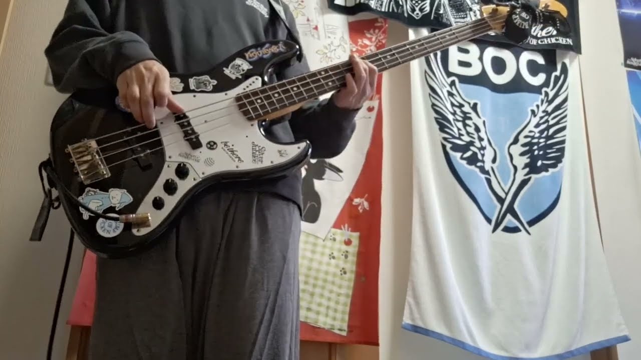 【BUMP OF CHICKEN】ray 【ベースcover】