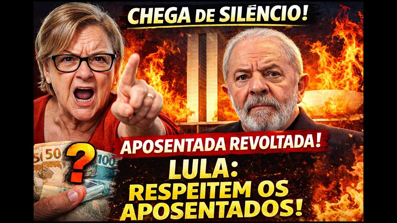 APOSENTADA DE S&Atilde;O PAULO EXP&Otilde;E LULA e COBRA o GANHO REAL: &ldquo;3,9% &Eacute; UMA CONDENA&Ccedil;&Atilde;O&rdquo;