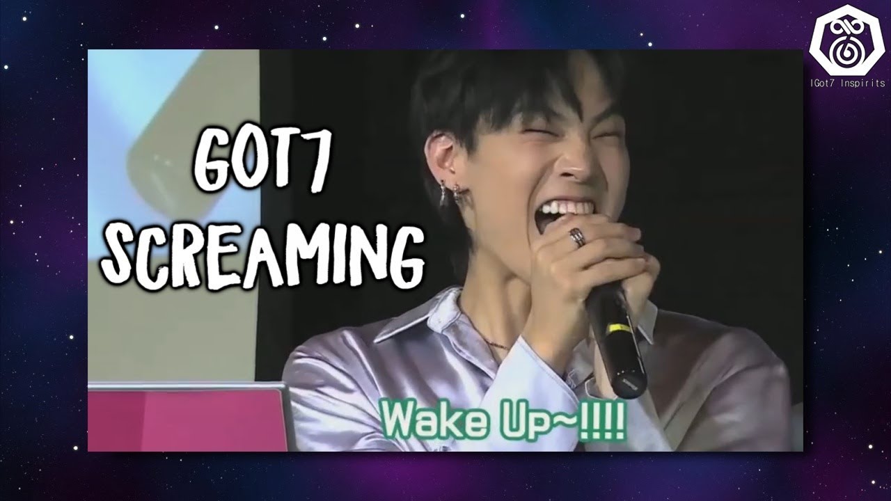 Got7 screaming for 10 minutes straight