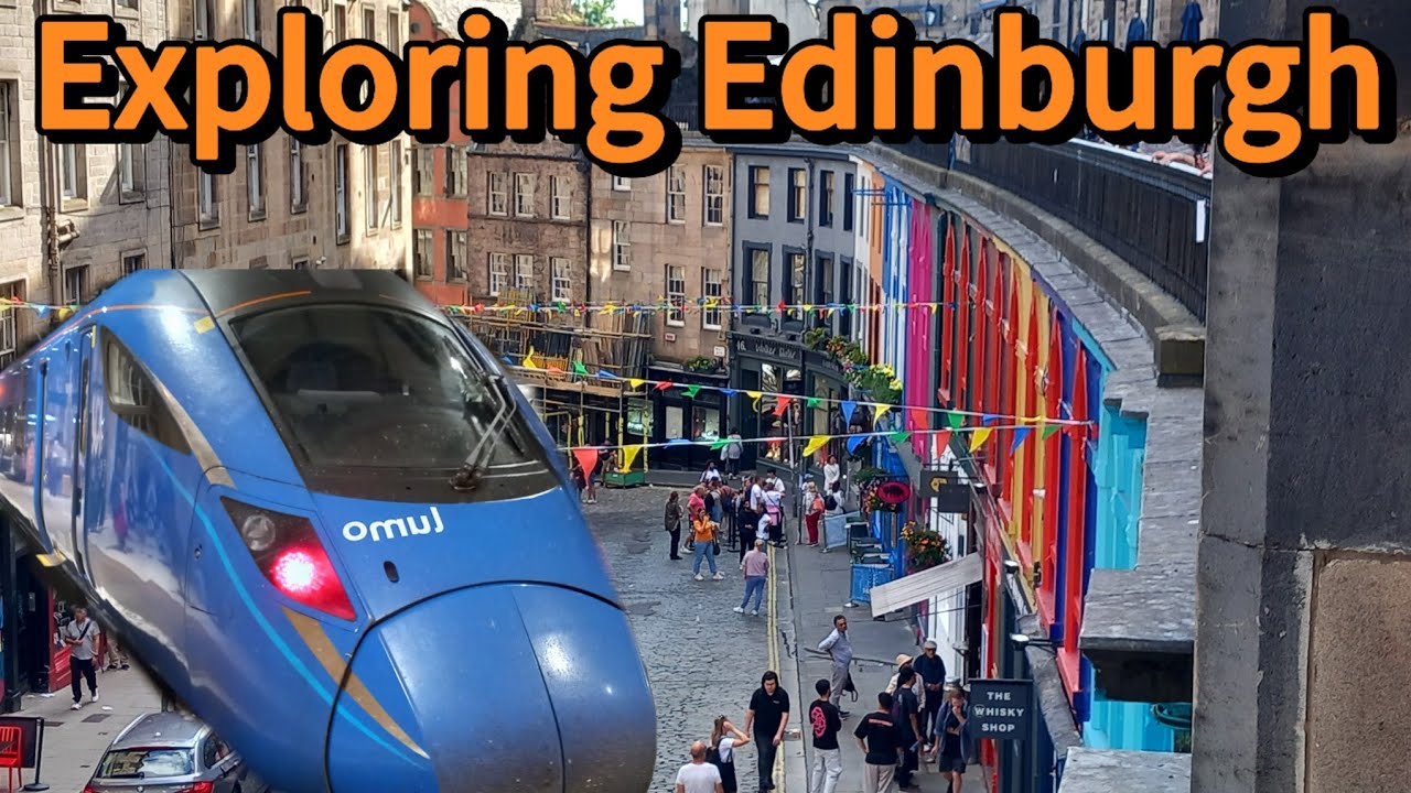 Exploring The City Of Edinburgh For The FIRST Time