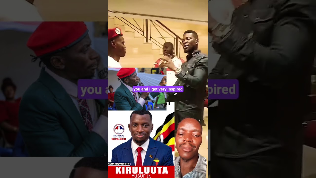 NUP young generation inspiring HE.BOBIWINE #viral #trending #vlog #funny #youtubeshorts #uganda