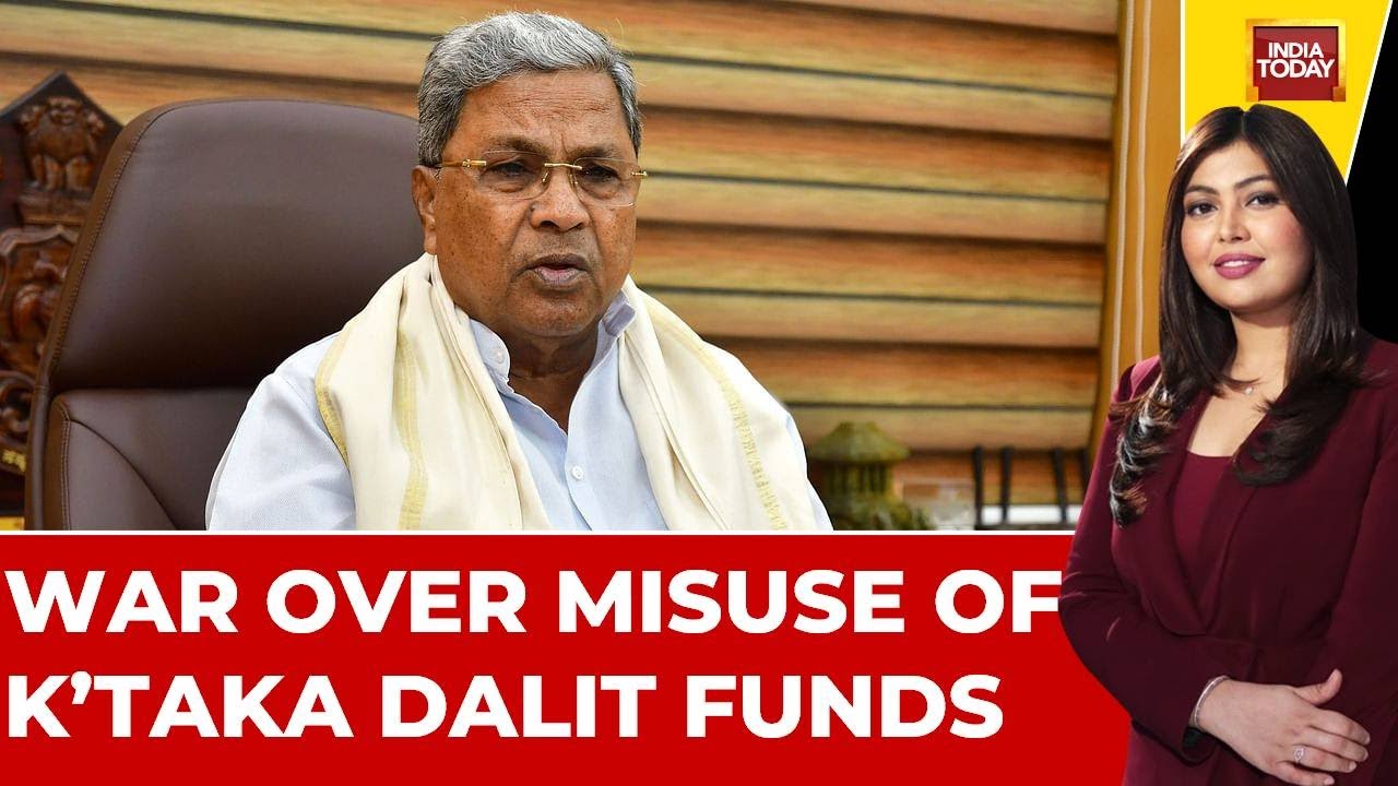 War Over 'Misuse' Of Karnataka Dalit Funds | Rs 14,730 Cr Diverted For Guarantees | India Today