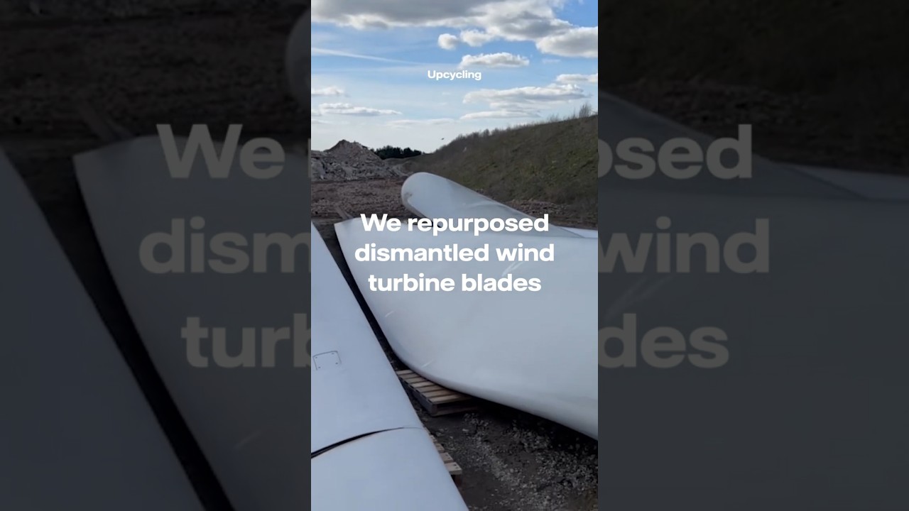 How can wind turbines become building blocks? 