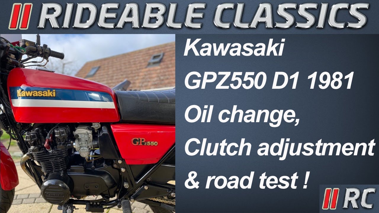 Kawasaki GPZ550 D1 1981 года — еще несколько работ, чтобы старушка работала исправно!