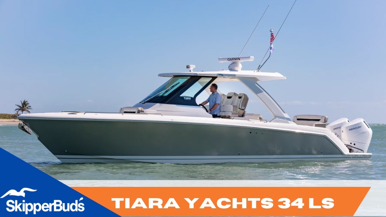 2025 Tiara Yachts 34 Роскошный спортивный катер для тура SkipperBud's
