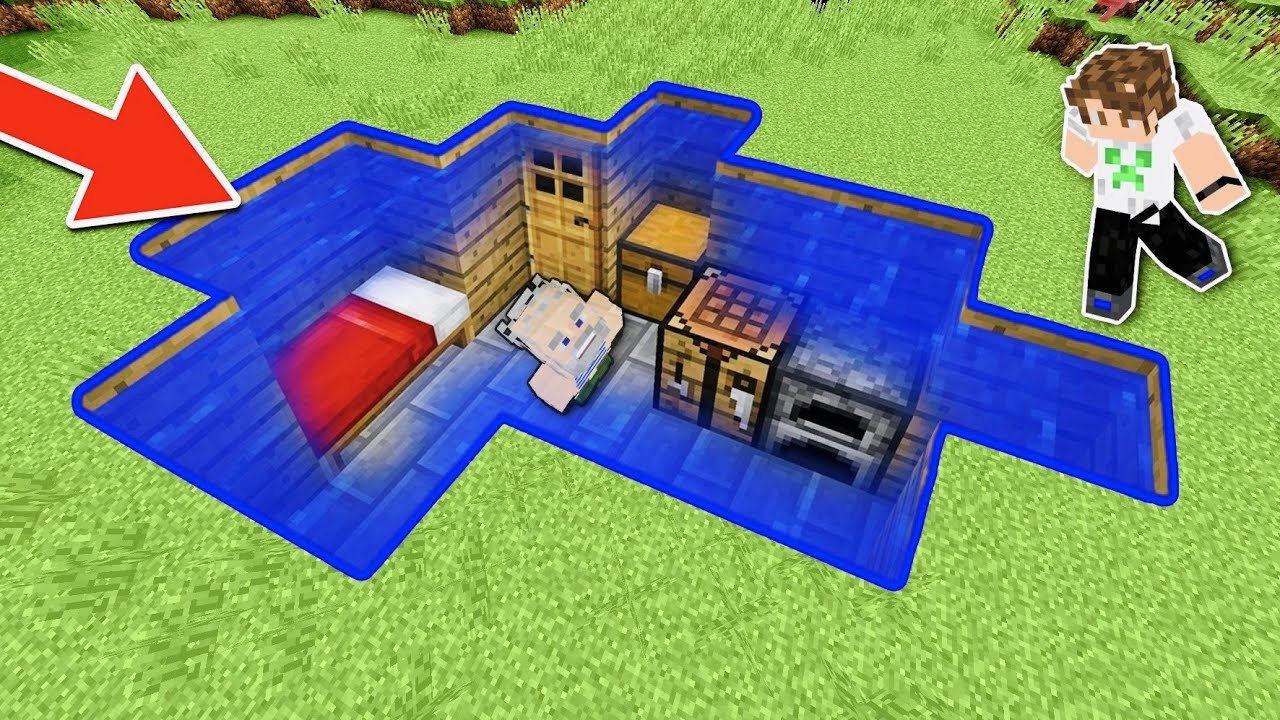 ΒΡΗΚΑ ΕΝΑ ΜΥΣΤΙΚΟ ΥΠΟΒΡΥΧΙΟ ΣΠΙΤΙ ΣΤΟ MINECRAFT FAMOUS GAMES