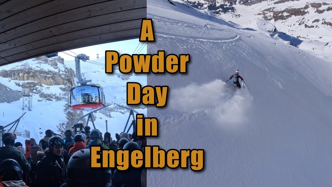 A Powder Day in Engelberg