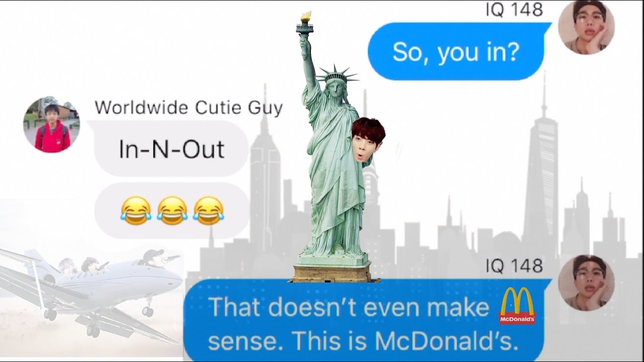 bTs tExTs - tHe OnE wiTH tHe wOrLDwiDE tRiP (New York) 🌏 | SOME SWEARING