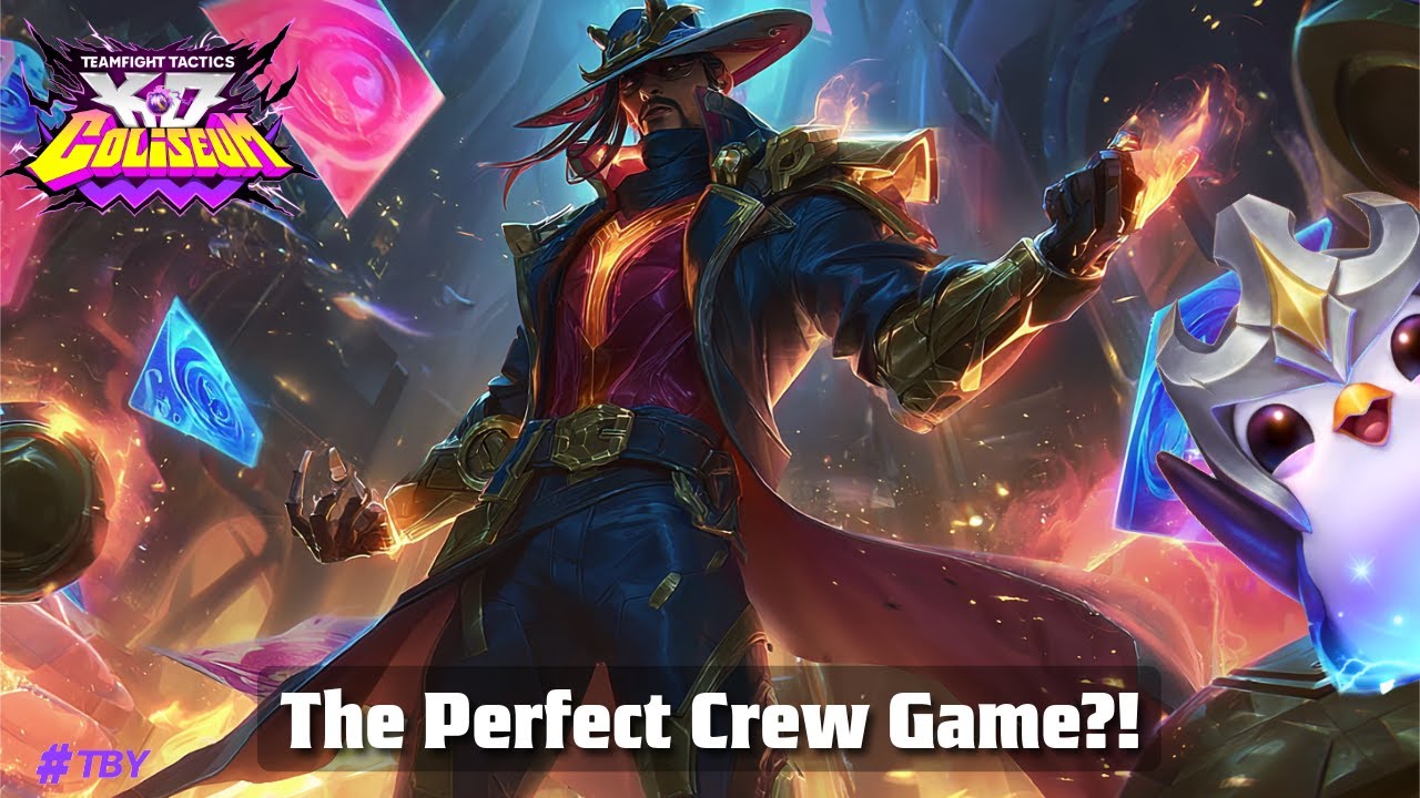 TFT Set 15 - TBY Exc: Tocker's Trials - The Perfect Crew setup?! 3* Twisted Fate!