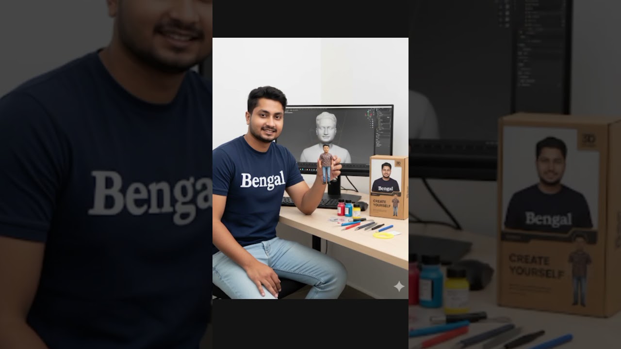 Trending photo editing 2025 || Google Gemini Ai || এক ক্লিকে ছবি এডিট || #prashanto_tech_10