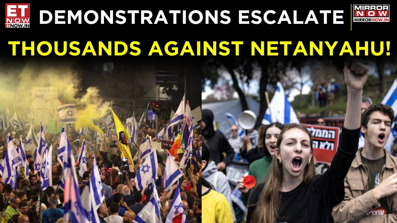 Israel in Turmoil: Protesters Raise Slogans Against PM Netanyahu, Watch | World News | ET Now