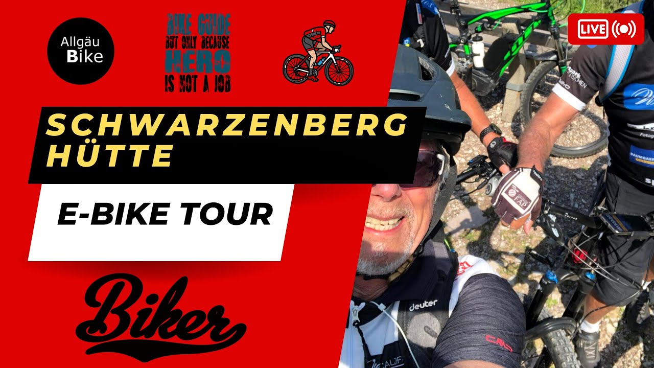 E-Bike Tour Allgäu Schwarzenberg Hütte