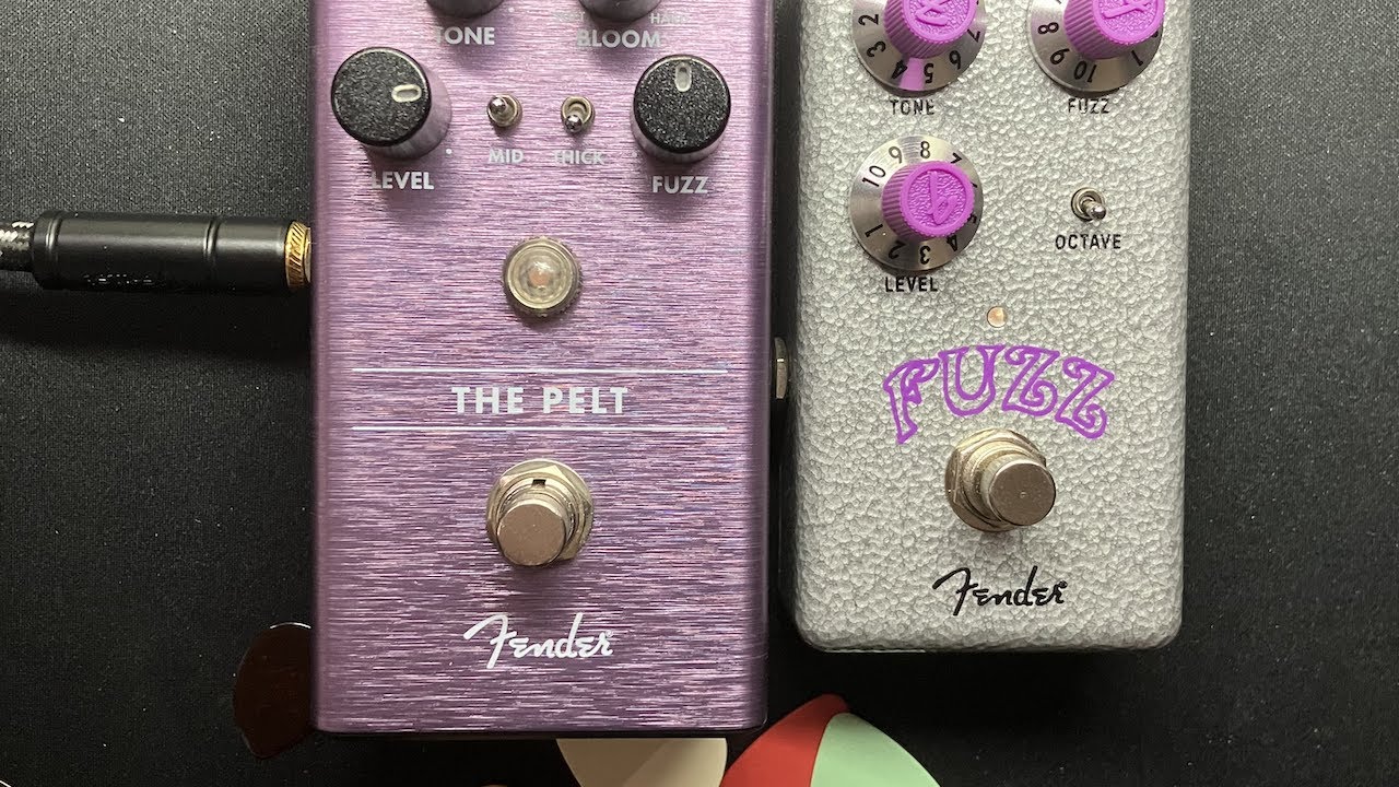 Fuzz comparison Fender Pelt Fuzz vs Hammerton Fuzz