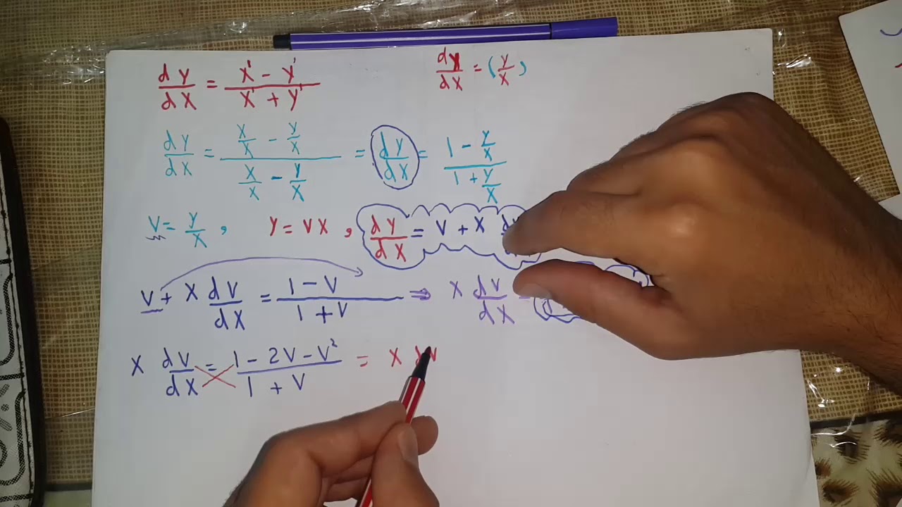 Homogeneous equation شرح