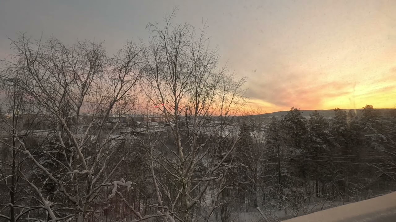 Сегодняшний рассвет. 31 декабря. С Новым годом ! 🎈 