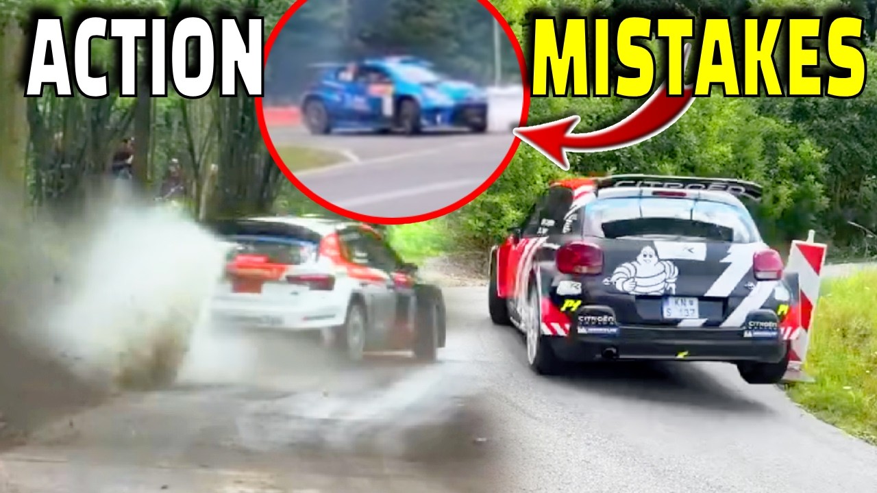 🇵🇱 ERC Rally Poland 2026 | Mistakes & FLAT OUT Action Qualifying & Shakedown | Highlights