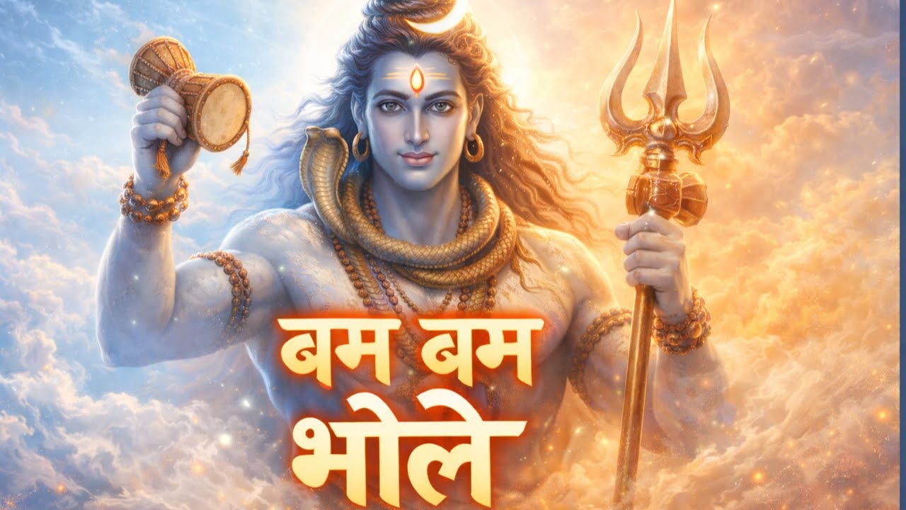 बम बम भोले | Peaceful Shiv Bhajan | Har Har Mahadev