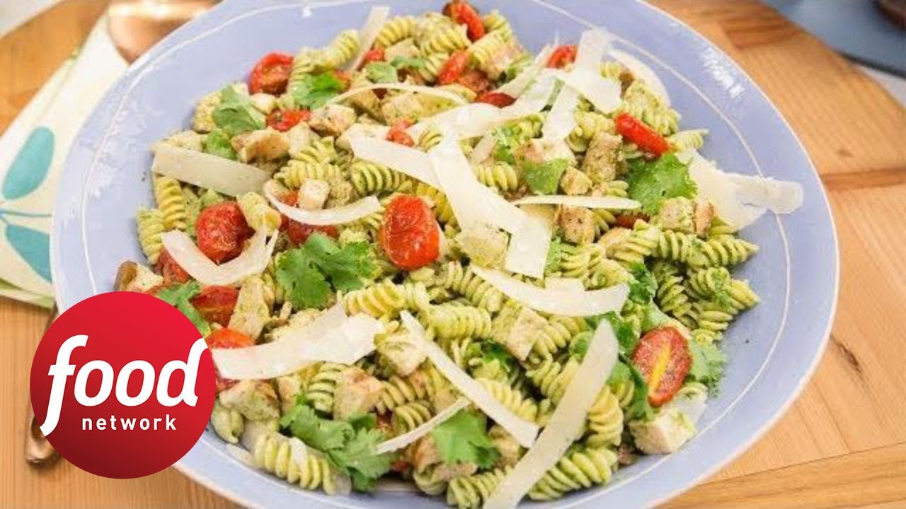 How to Make Marcela's Cilantro Pesto Pasta Salad | The Kitchen | Food Network