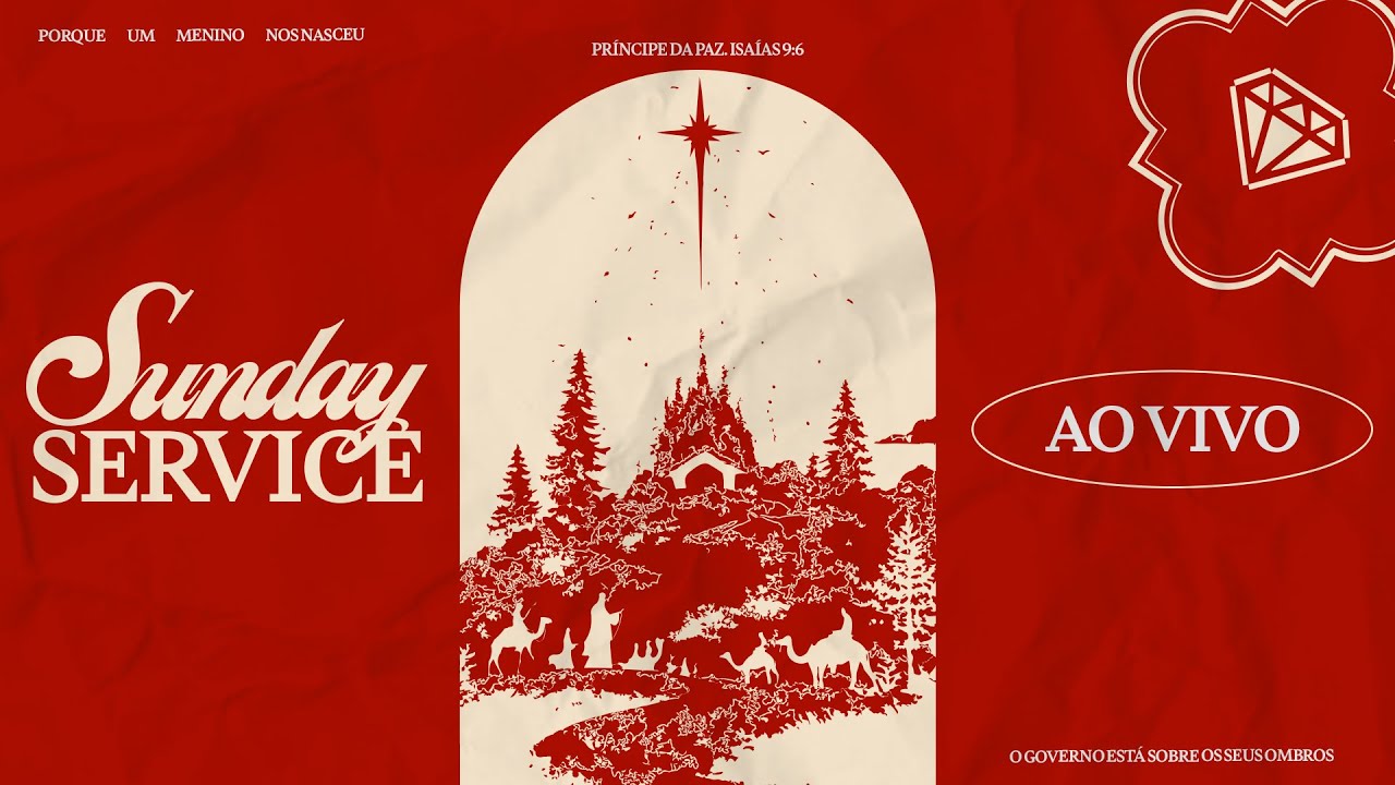 SUNDAY SERVICE 19H30 | IGOR DE MORAES