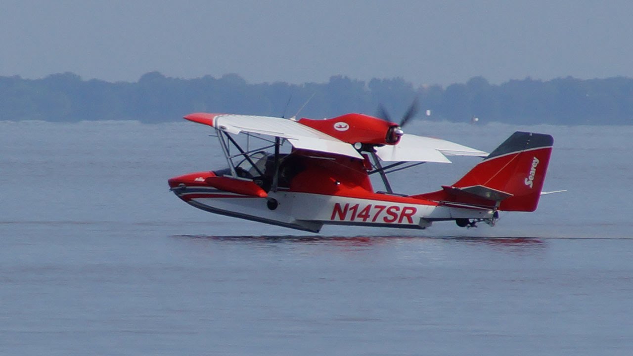 Flying the Progressive Aerodyne Searey Elite Amphibious Light Sport Aircraft &ndash; AINtv