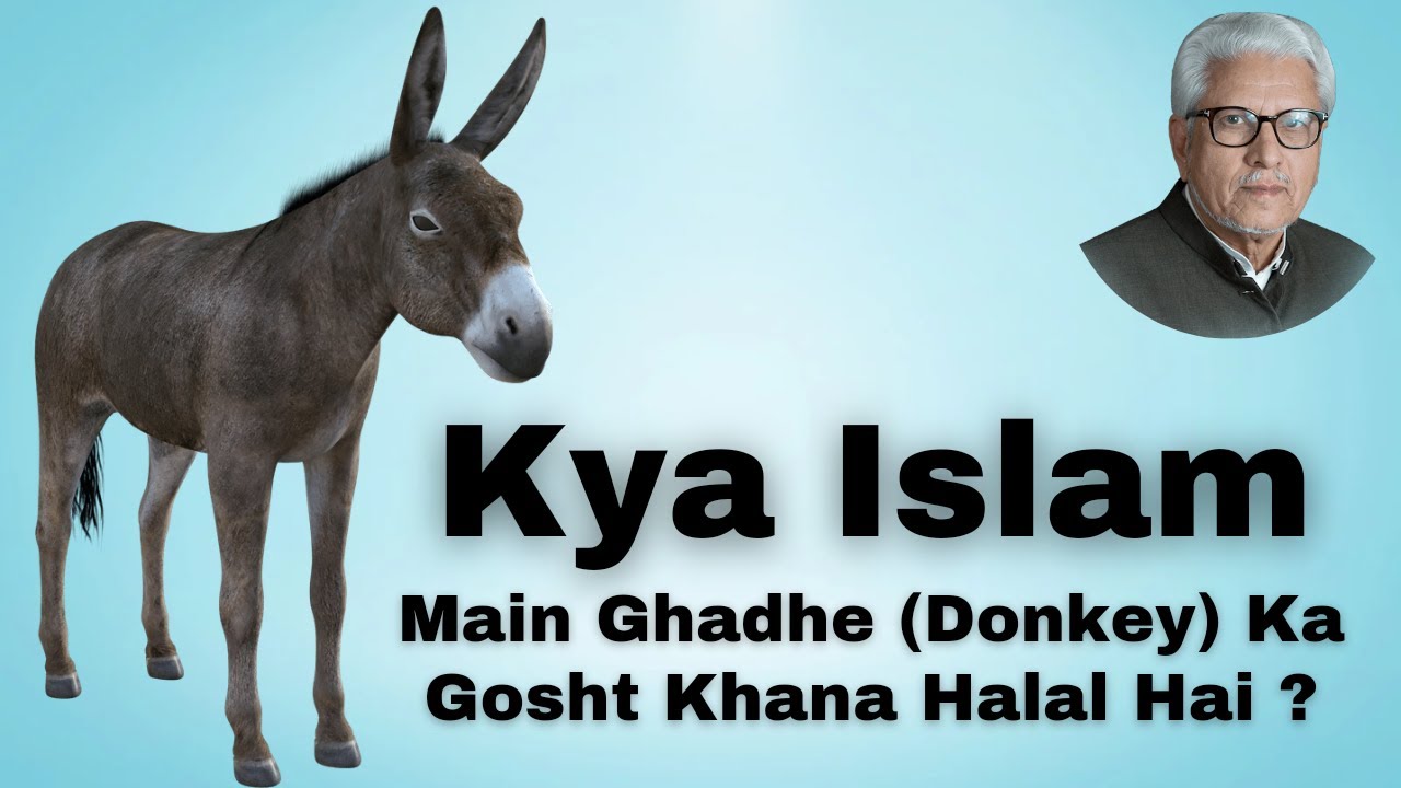 Kya Islam Main Ghade (Donkey) Ka Gosht Khana Halal hai ? | Maulana Wahiduddin Khan