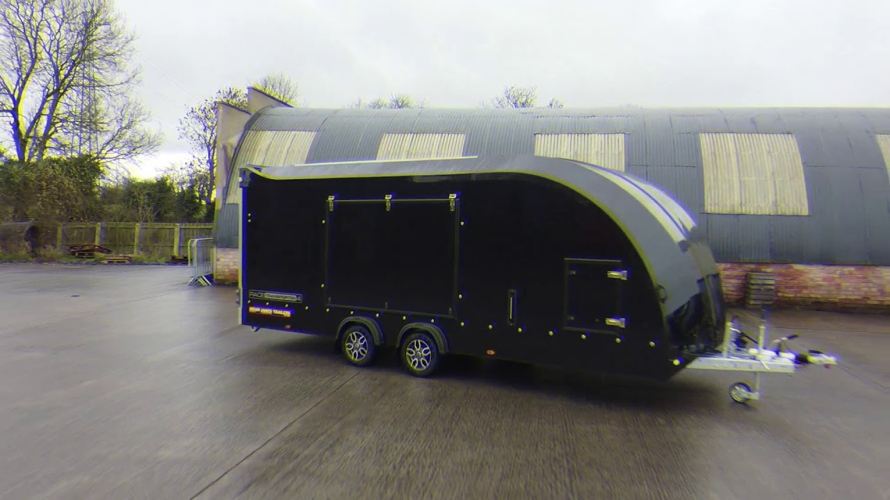 Brian James Trailers  Race Transporter 4 in Black