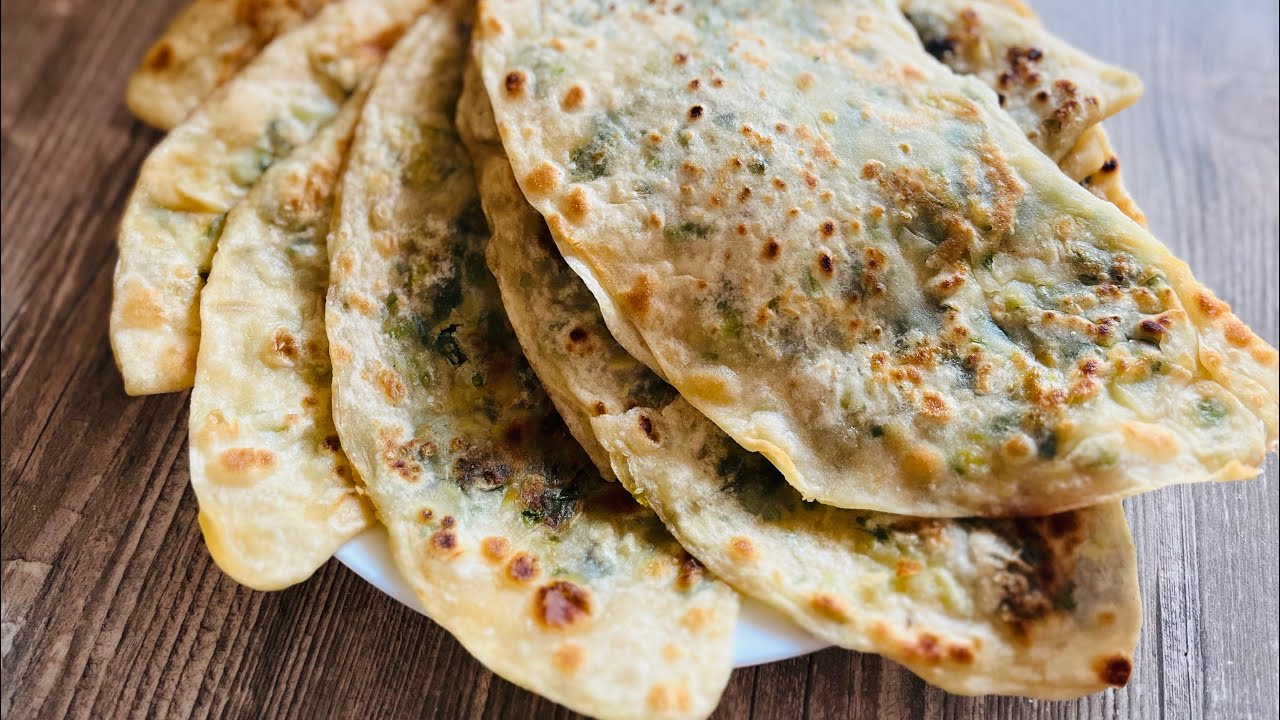 Bolani Recipe Afghani | بولانی گندنه برای افطاری 😋👌🏻