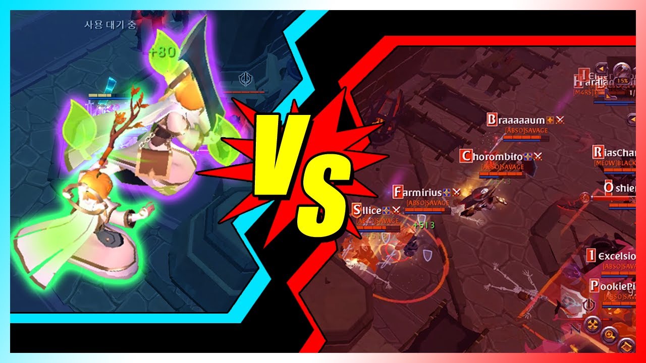 Albion Online | Duo Gank #8 | Carving Sword & Great Nature Staff | Can we survive..?
