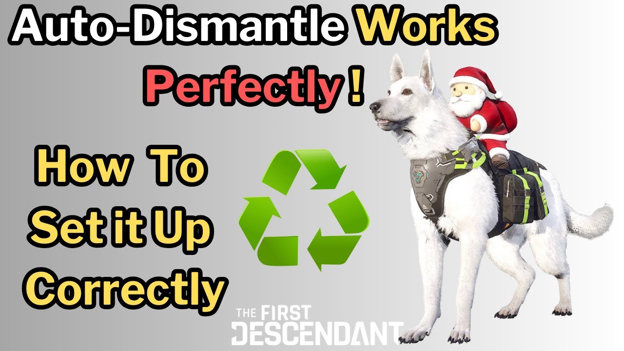 First Descendant - Junk Filter Settings (Auto-Dismantle) - Everything You Need to Know