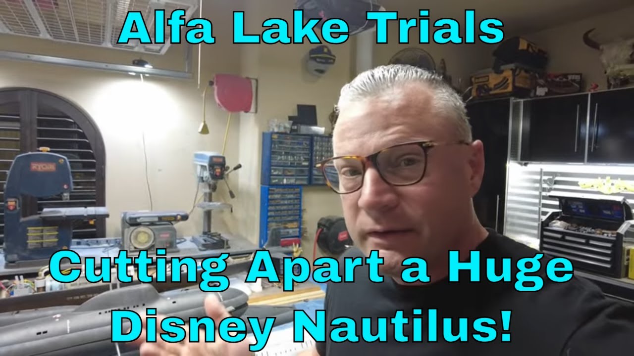 Испытания Alfa Lake и разборка модели Nautilus стоимостью 4000 долларов.