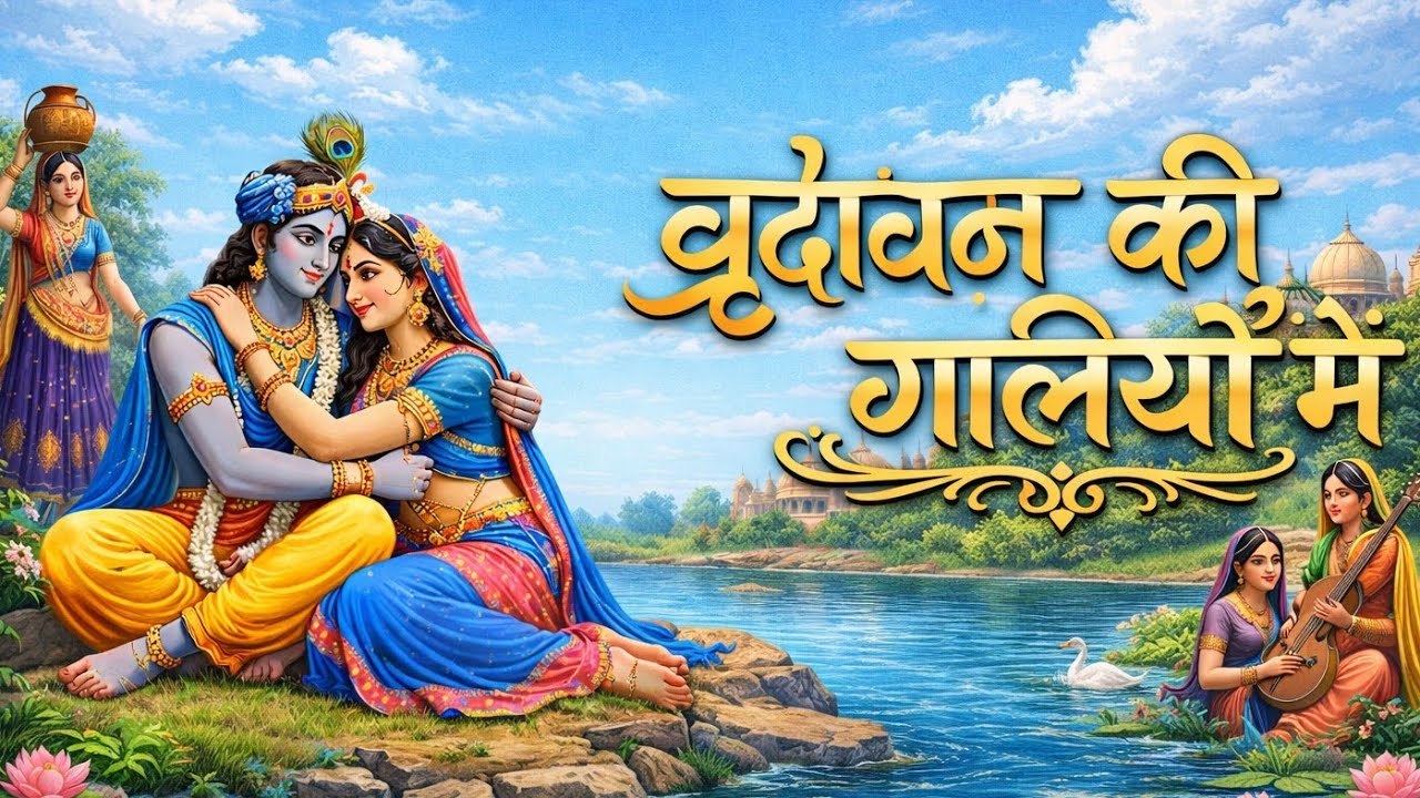 वृंदावन की गलियों में  | vrindavan ki galiyo me | krishna bhajan | radhe krishna bhajan #krishna
