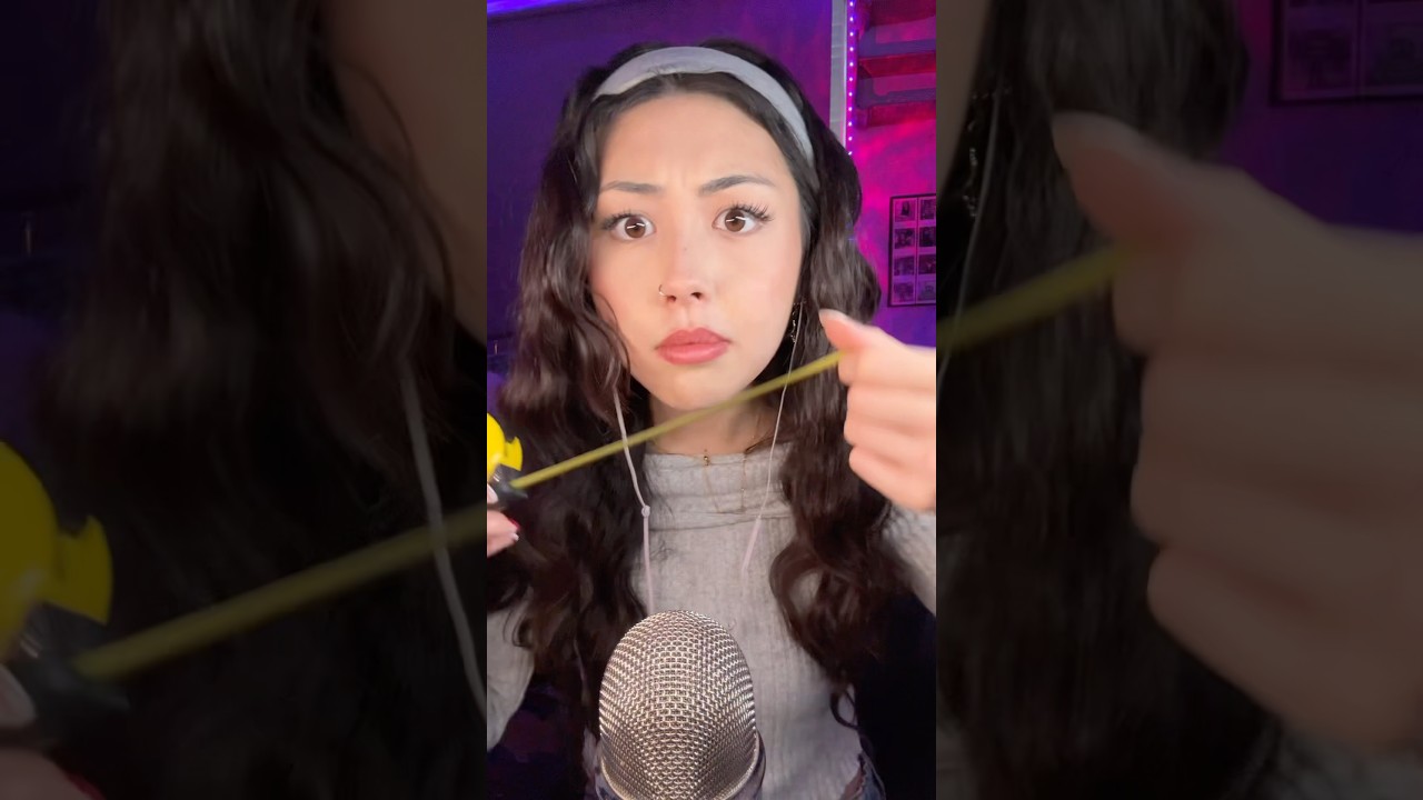 Measuring you #asmr #measuringasmr