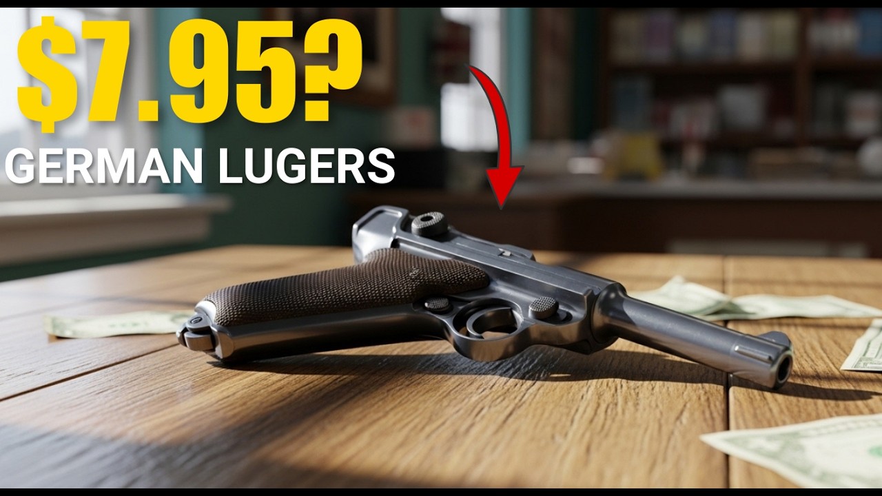 What Happened to 2 Million WW2 German Luger Pistols Sold at Sears for $7.95 After 1968 Gun Ban?