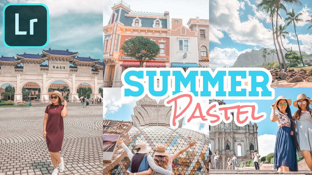 Summer Pastel Preset | Lightroom Preset Tutorial | Lightroom Mobile