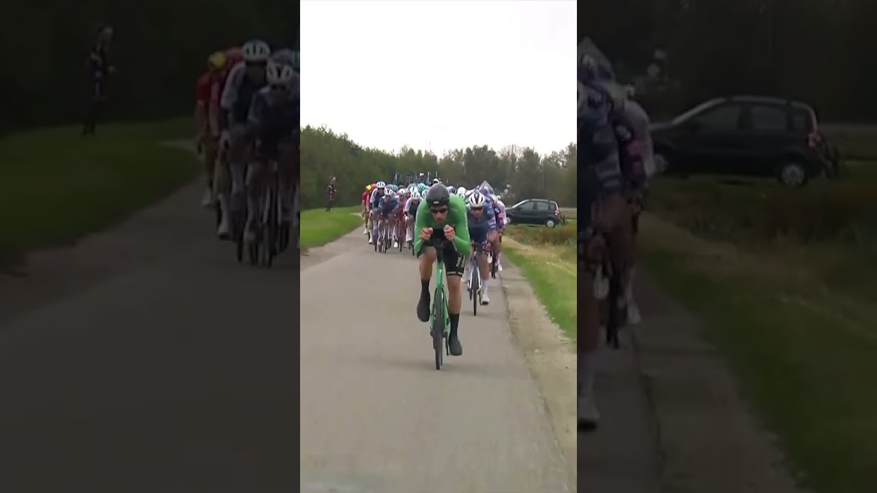 😅 INSOLITE, le Neerlandais Jan Willem van Schip a &eacute;t&eacute; disqualifi&eacute; &agrave; cause de son v&eacute;lo non conforme