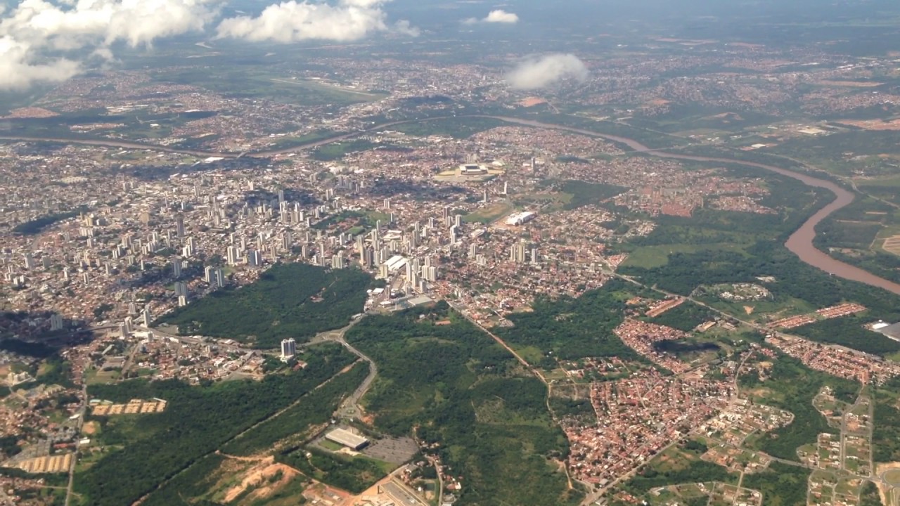Vista aérea de Cuiabá 2017