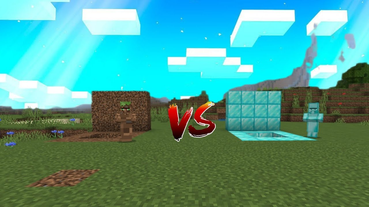 Земляная яма vs алмазная яма в майнкрафте|ЛАЙКПЛЕЙ MINECRAFT