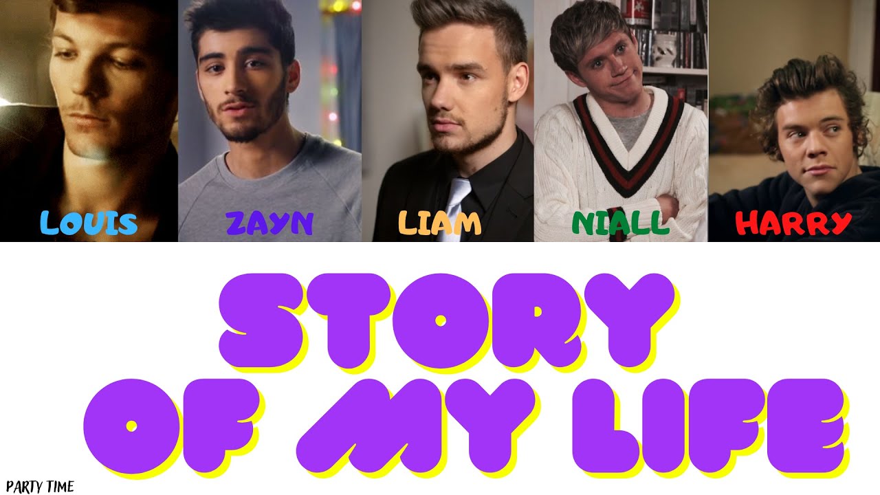 One Direction - Story Of My Life {LYRIC/COLOR CODED}