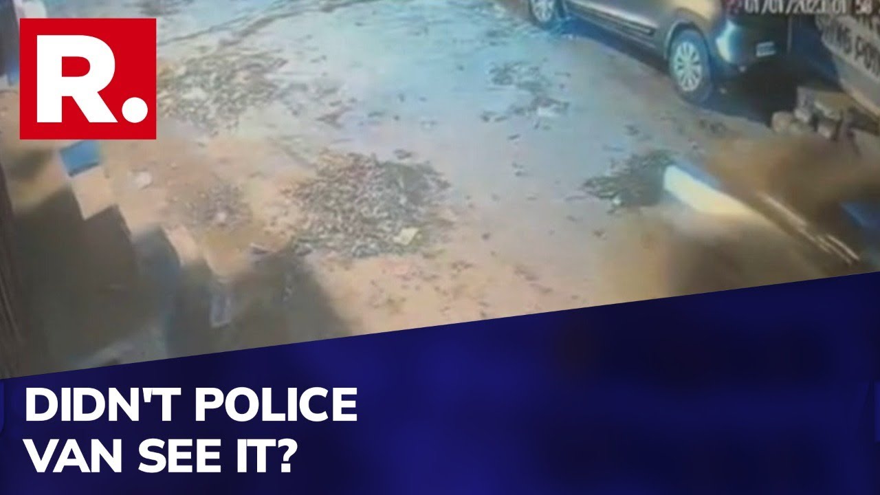Delhi Police Van Seen Passing Hit & Run Accident Site Minutes Later| Kanjhawala Case