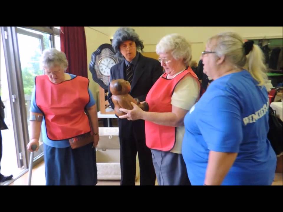 Winkleigh fairs Bargain hunt sponsored by The Auction room