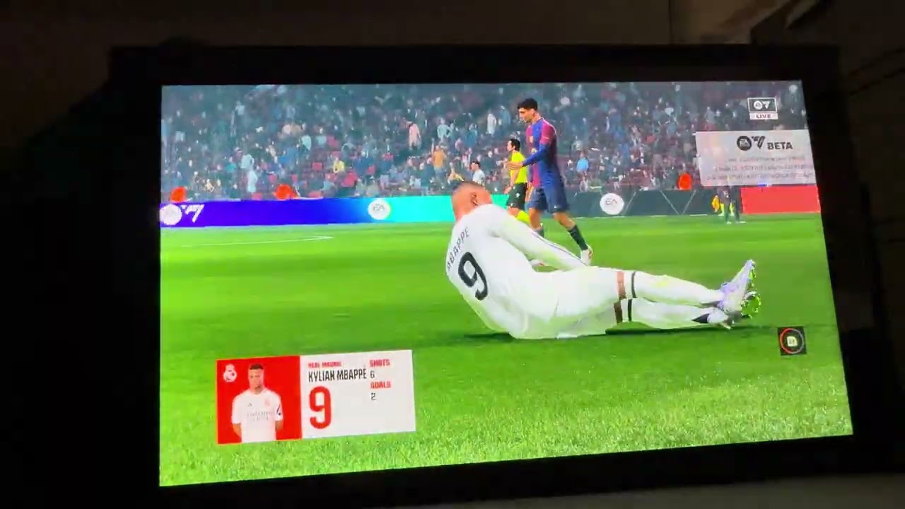 Handheld FC 26 Switch 2 Half a Match and RUSH mode. 