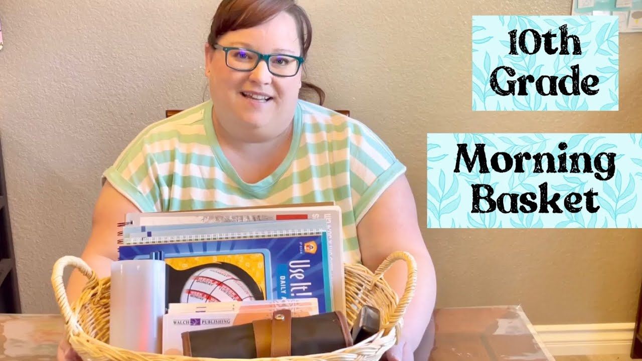 High School Morning Basket- 10th Grade Daily Work- Waldorf Homeschool