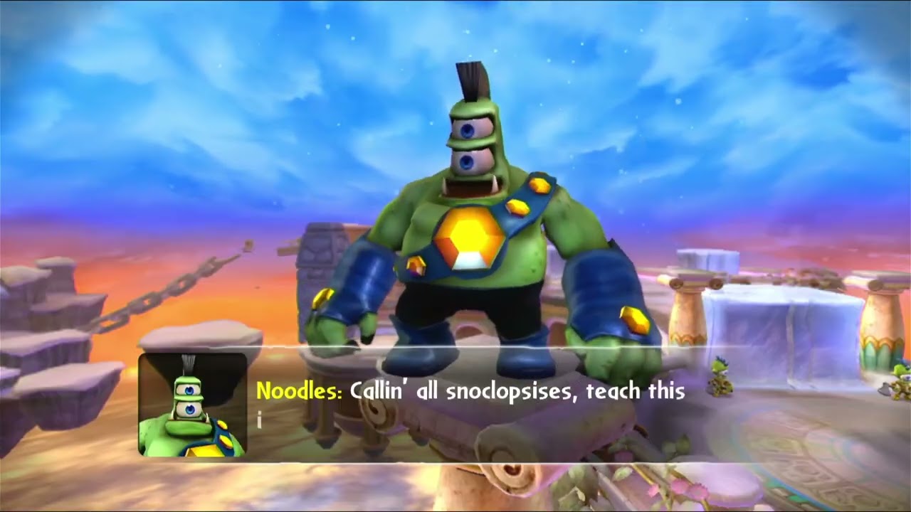 Skylanders giants, Glacier Gully part 5 no commentary