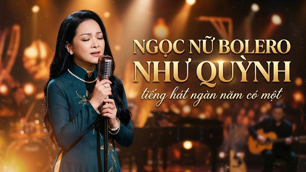 NGỌC NỮ BOLERO NHƯ QUỲNH - TIẾNG HÁT NGÀN NĂM CÓ MỘT | LK Tình Bơ Vơ & Thu Sầu