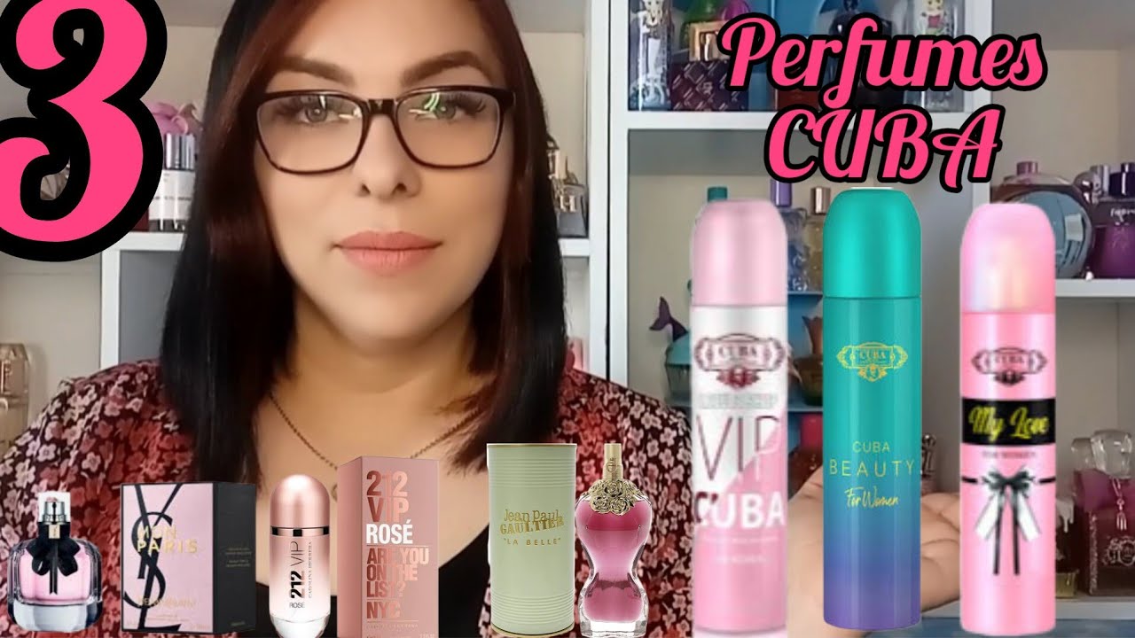 ✅️3 de los mejores Perfumes Cuba para Dama ✅️