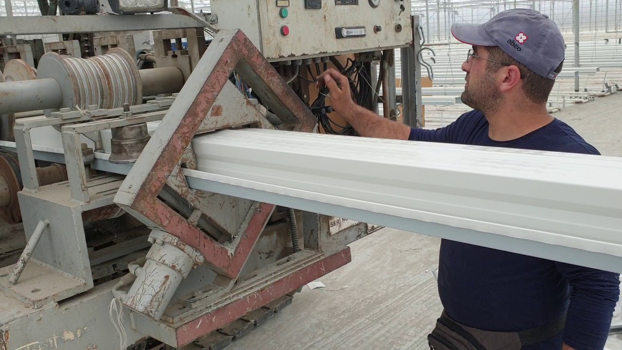 Лотки для промышленных теплиц( gutter machine)