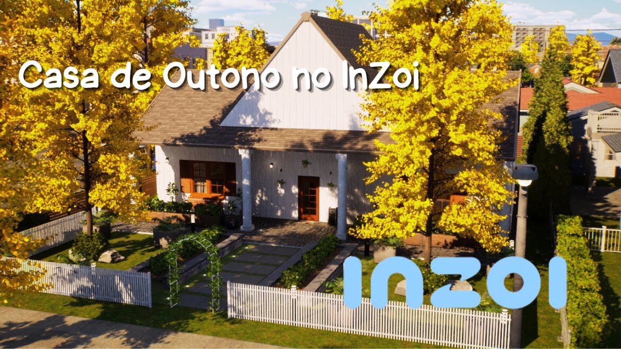 CASA DE OUTONO NO INZOI | SPEED BUILD