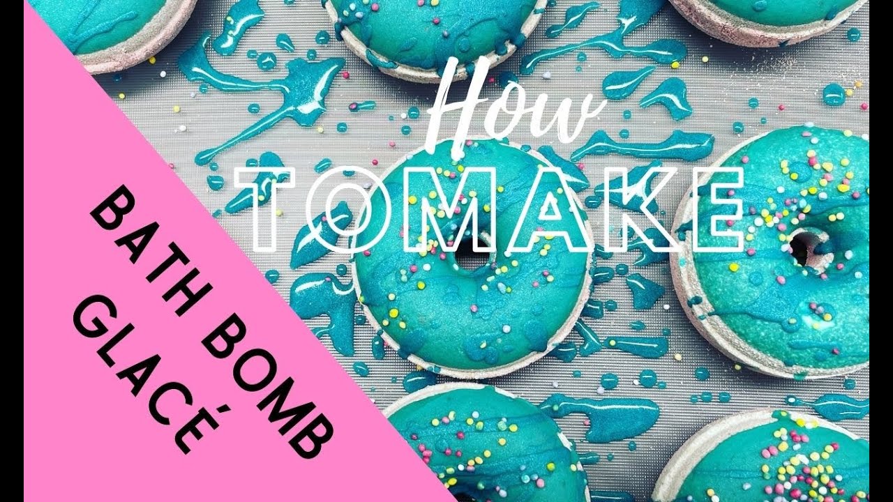 How to make bath bomb glacé- recipe included